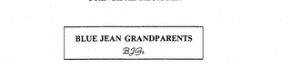 BLUE JEAN GRANDPARENTS BJGS logo
