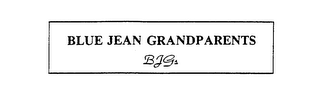 BLUE JEAN GRANDPARENTS BJGS logo