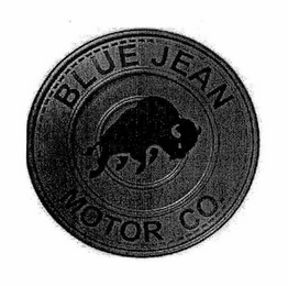 BLUE JEAN MOTOR CO. logo