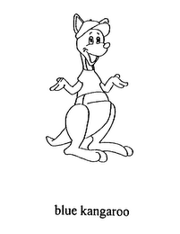 BLUE KANGAROO logo