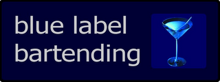 BLUE LABEL BARTENDING logo
