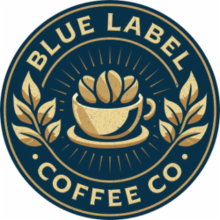 BLUE LABEL COFFEE COMPANY logo
