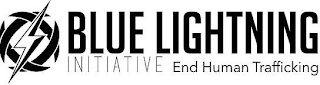 BLUE LIGHTNING INITIATIVE END HUMAN TRAFFICKING logo