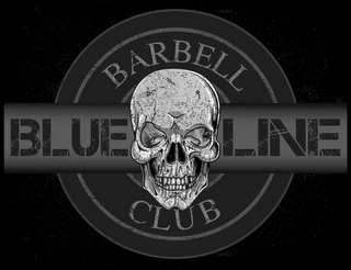 BLUE LINE BARBELL CLUB logo