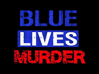 BLUE LIVES MURDER logo