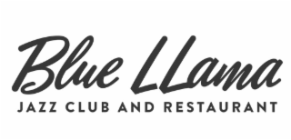 BLUE LLAMA JAZZ CLUB AND RESTAURANT logo