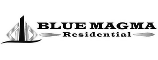 BLUE MAGMA RESIDENTIAL logo