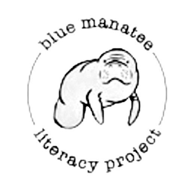 BLUE MANATEE LITERACY PROJECT logo