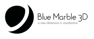 BLUE MARBLE 3D A NEW DIMENSION IN VISUALIZATION logo