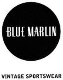 BLUE MARLIN VINTAGE SPORTSWEAR logo