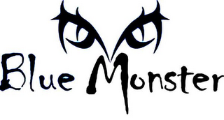 BLUE MONSTER logo