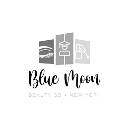 BLUE MOON BEAUTY SD · NEW YORK logo