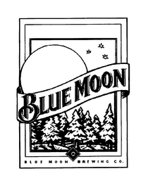 BLUE MOON BLUE MOON BREWING CO. logo