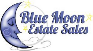BLUE MOON ESTATE SALES logo