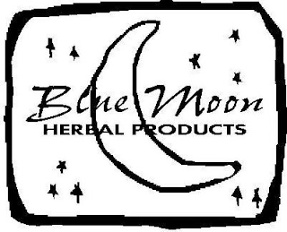 BLUE MOON HERBAL PRODUCTS logo