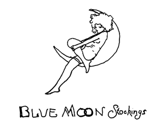 BLUE MOON STOCKINGS logo