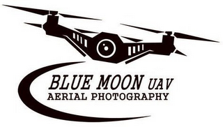 BLUE MOON UAV AERIAL PHOTOGRAPHY logo