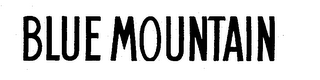 BLUE MOUNTAIN logo