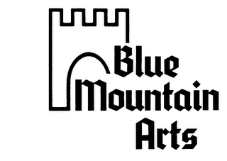 BLUE MOUNTAIN ARTS logo