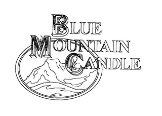 BLUE MOUNTAIN CANDLE logo