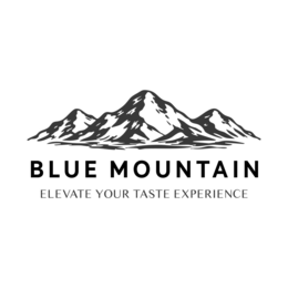 BLUE MOUNTAIN ELEVATE YOUR TASTE EXPERIENCE logo