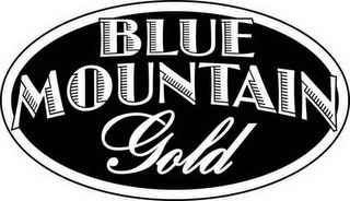 BLUE MOUNTAIN GOLD logo