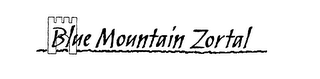 BLUE MOUNTAIN ZORTAL logo
