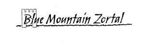 BLUE MOUNTAIN ZORTAL logo