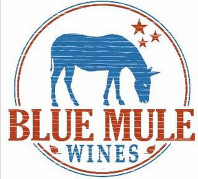 BLUE MULE WINES logo