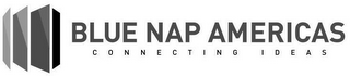 BLUE NAP AMERICAS CONNECTING IDEAS logo