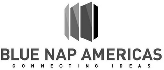BLUE NAP AMERICAS CONNECTING IDEAS logo