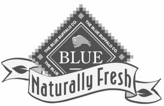 BLUE NATURALLY FRESH THE BLUE BUFFALO CO. logo