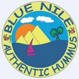 BLUE NILE AUTHENTIC HUMMUS logo