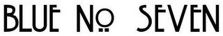 BLUE NO SEVEN logo