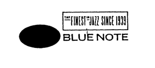 BLUE NOTE THE FINEST IN JAZZ SINCE 1939 logo