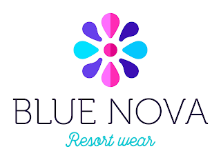 BLUE NOVA RESORT WEAR logo