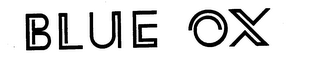 BLUE OX logo
