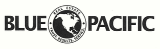BLUE PACIFIC REAL ESTATE TRUST. RESULTS. SERVICE. logo