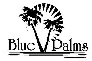 BLUE PALMS logo
