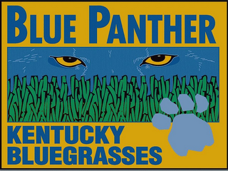 BLUE PANTHER KENTUCKY BLUEGRASSES logo