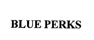 BLUE PERKS logo
