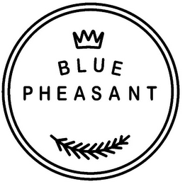 BLUE PHEASANT logo