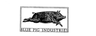 BLUE PIG INDUSTRIES logo