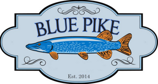 BLUE PIKE EST. 2014 logo