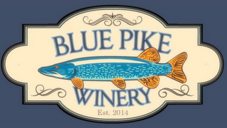 BLUE PIKE WINERY EST. 2014 logo