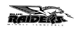 BLUE RAIDERS MIDDLE TENNESSEE logo
