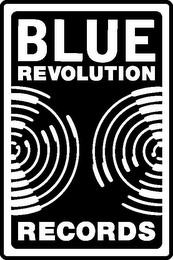 BLUE REVOLUTION RECORDS logo