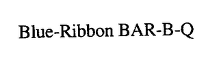 BLUE-RIBBON BAR-B-Q logo