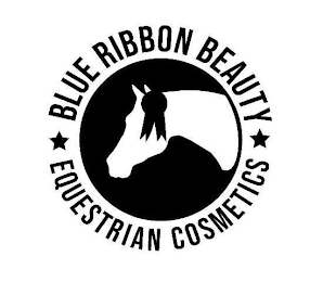 BLUE RIBBON BEAUTY EQUESTRIAN COSMETICS logo