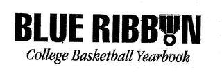 BLUE RIBBON COLLEGE BASKETBALL YEARBOOK logo